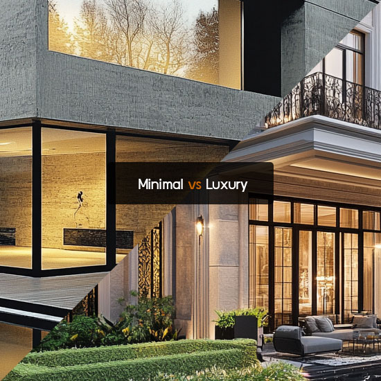 Minimal vs. Luxury สองสไตล์บ้านที่แตกต่าง แต่เต็มไปด้วยเสน่ห์